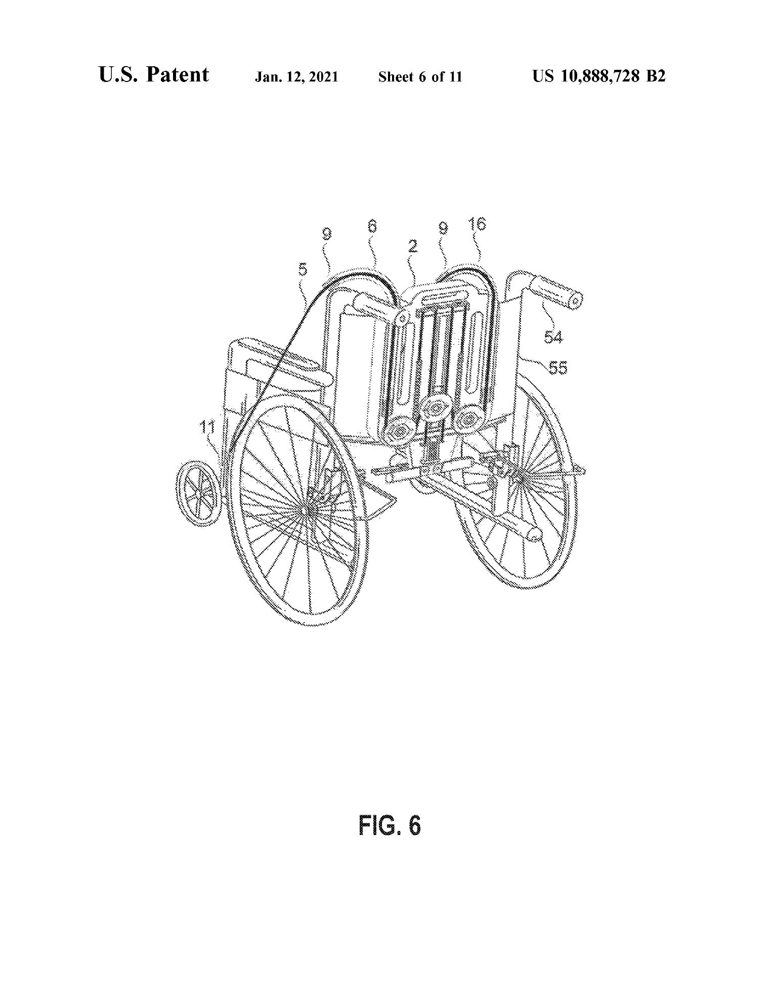 Patent figure showing internal mechanism